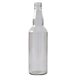skleněné lahve na alkohol